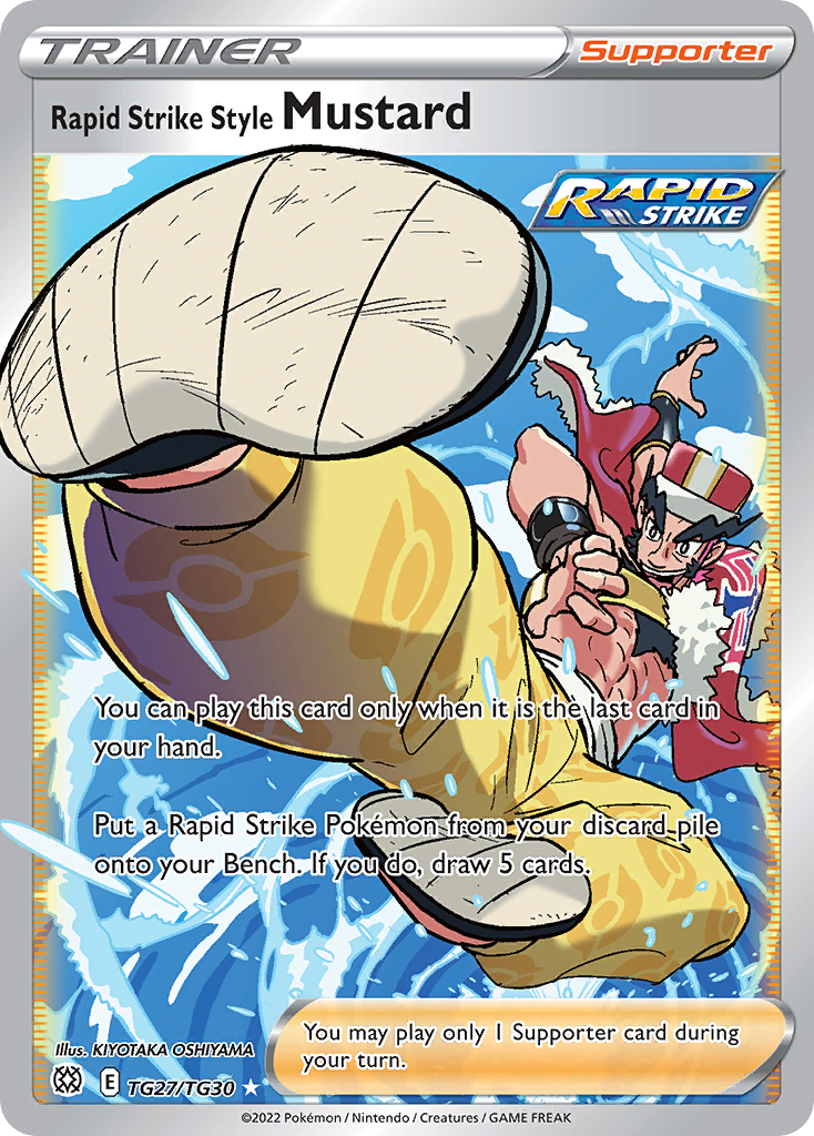 Rapid Strike Style Mustard 027/30 Rare Ultra