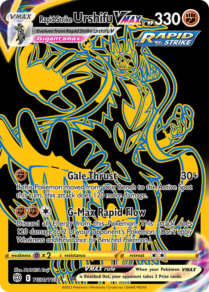 Rapid Strike Urshifu VMAX 030/30 Rare Secret
