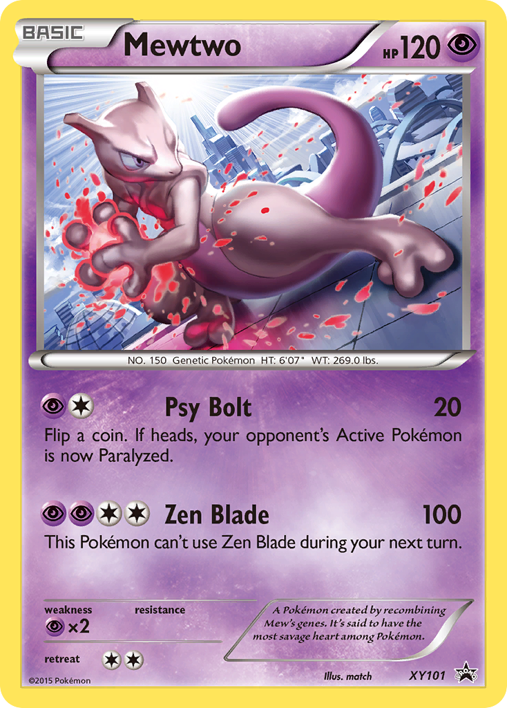 Mewtwo 101/216 Promo