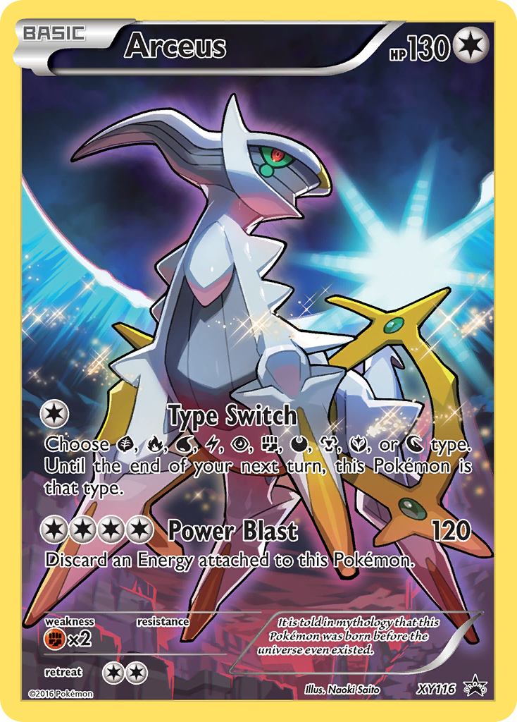 Arceus 116/216 Promo