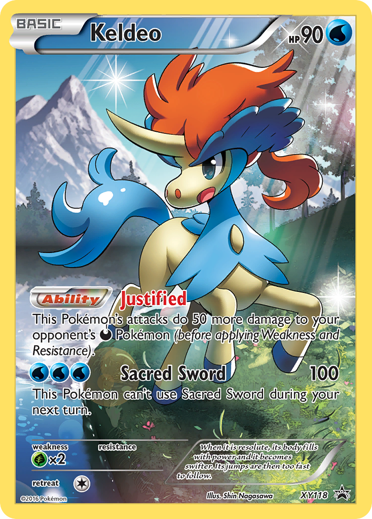 Keldeo 118/216 Promo