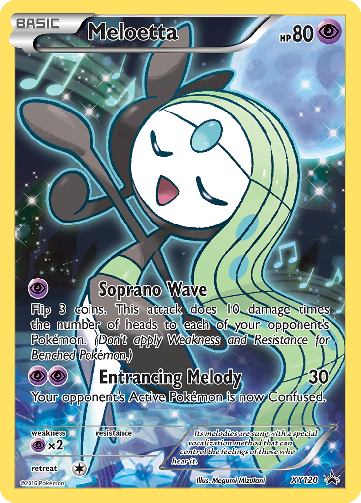 Meloetta 120/216 Promo
