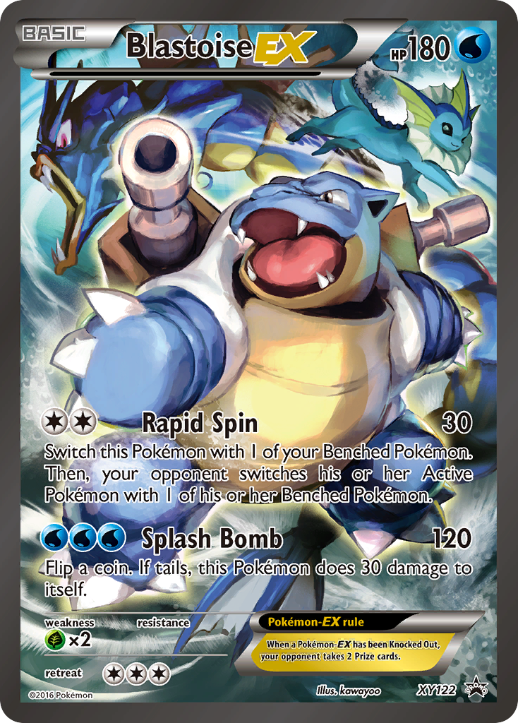 Blastoise-EX 122/216 Promo