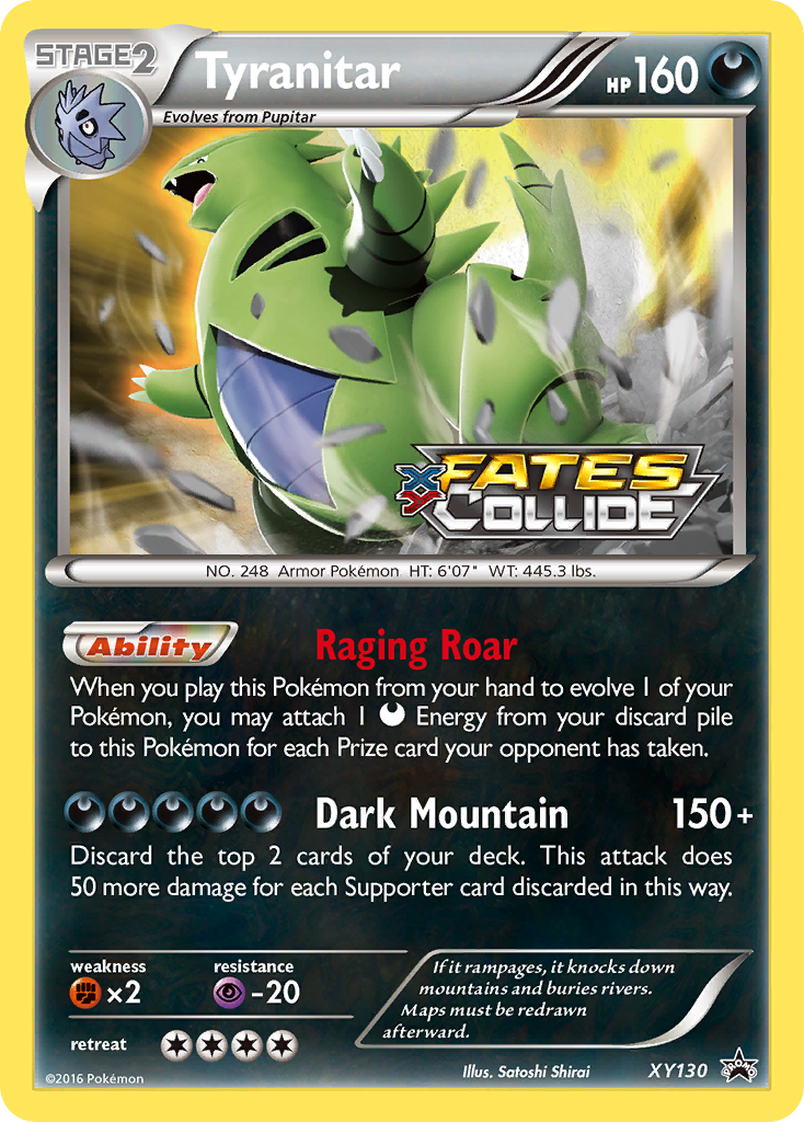 Tyranitar 130/216 Promo