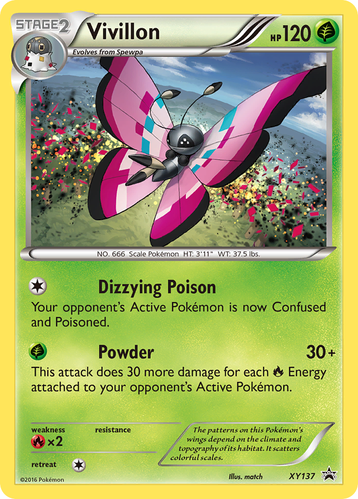 Vivillon 137/216 Promo