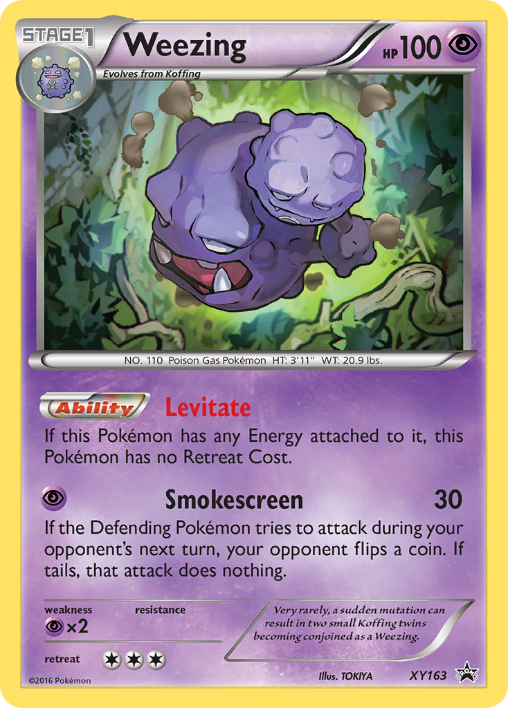 Weezing 163/216 Promo