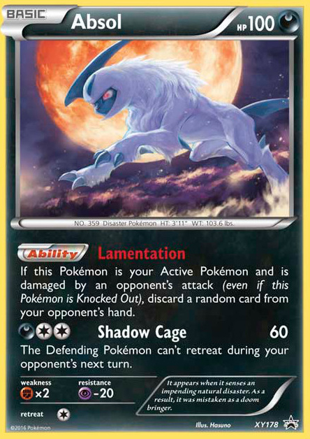 Absol 178/216 Promo