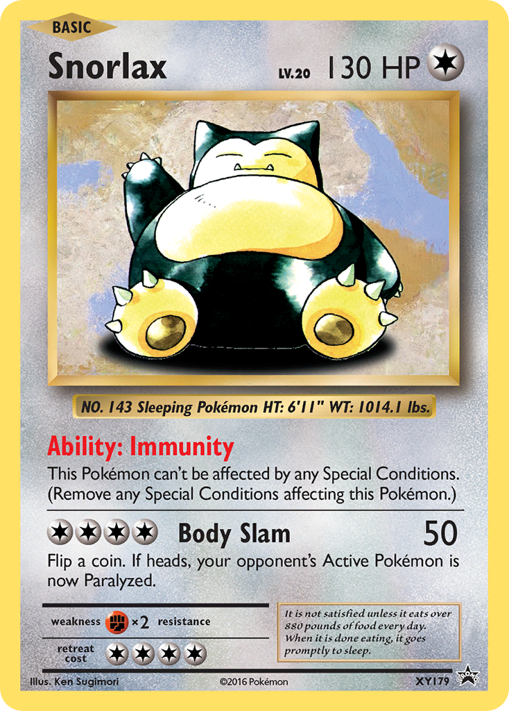 Snorlax 179/216 Promo