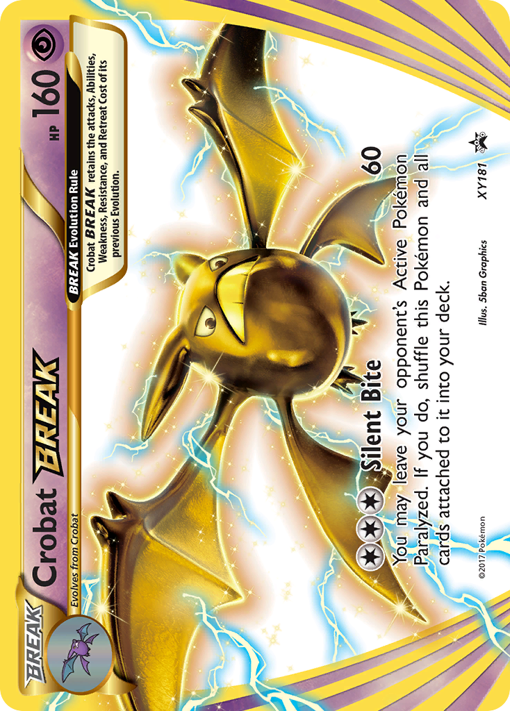 Crobat BREAK 181/216 Promo