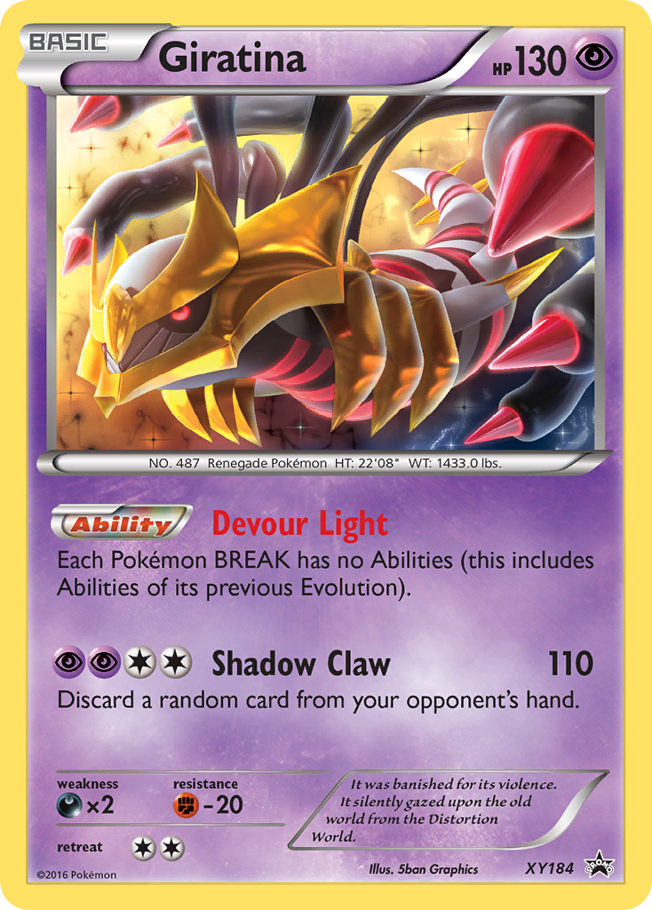 Giratina 184/216 Promo