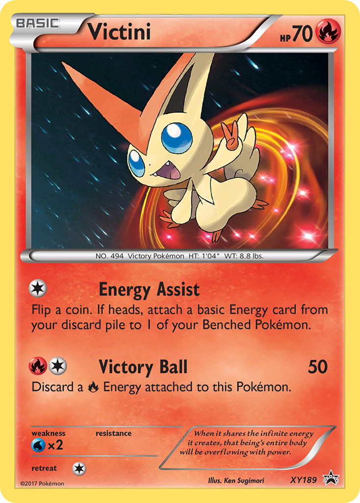 Victini 189/216 Promo