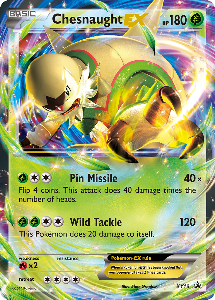 Chesnaught-EX 018/216 Promo
