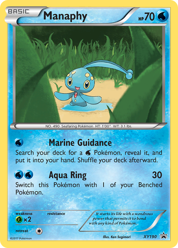 Manaphy 190/216 Promo