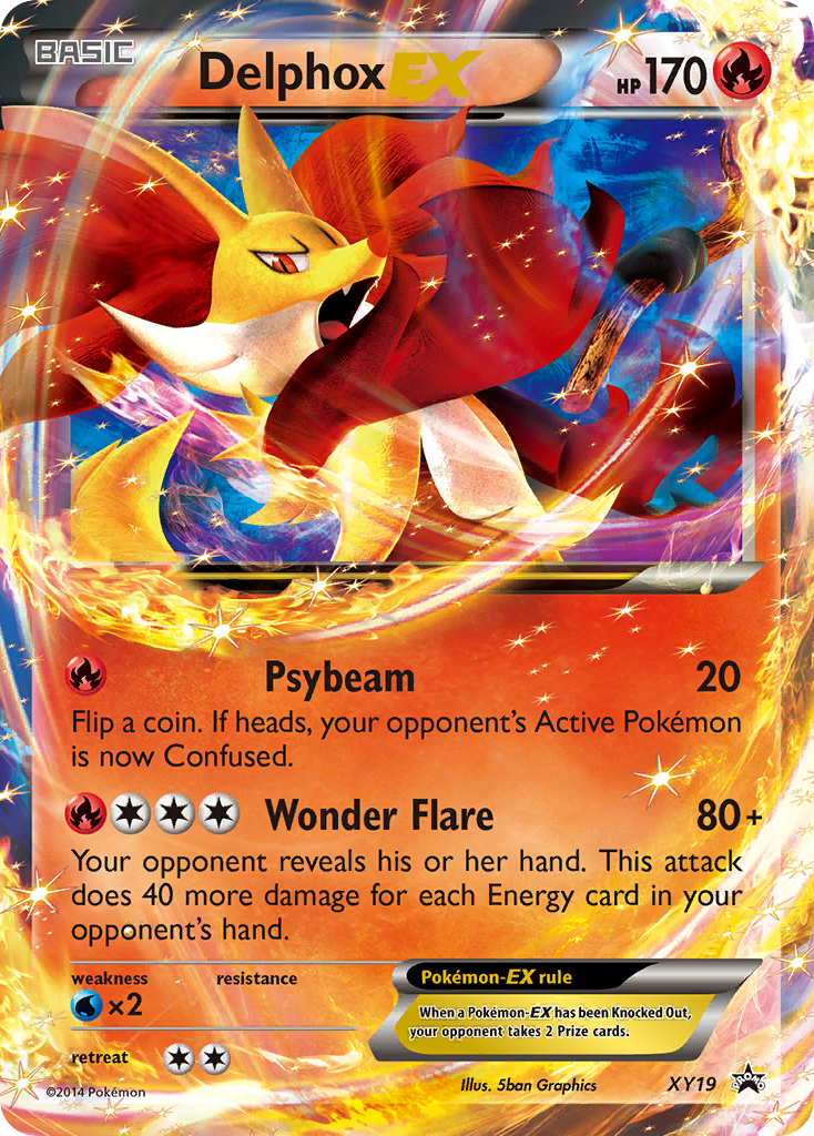 Delphox-EX 019/216 Promo