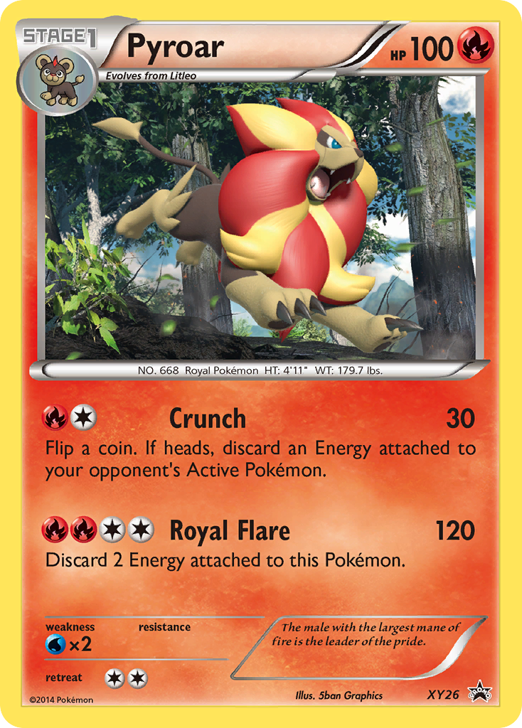 Pyroar 026/216 Promo