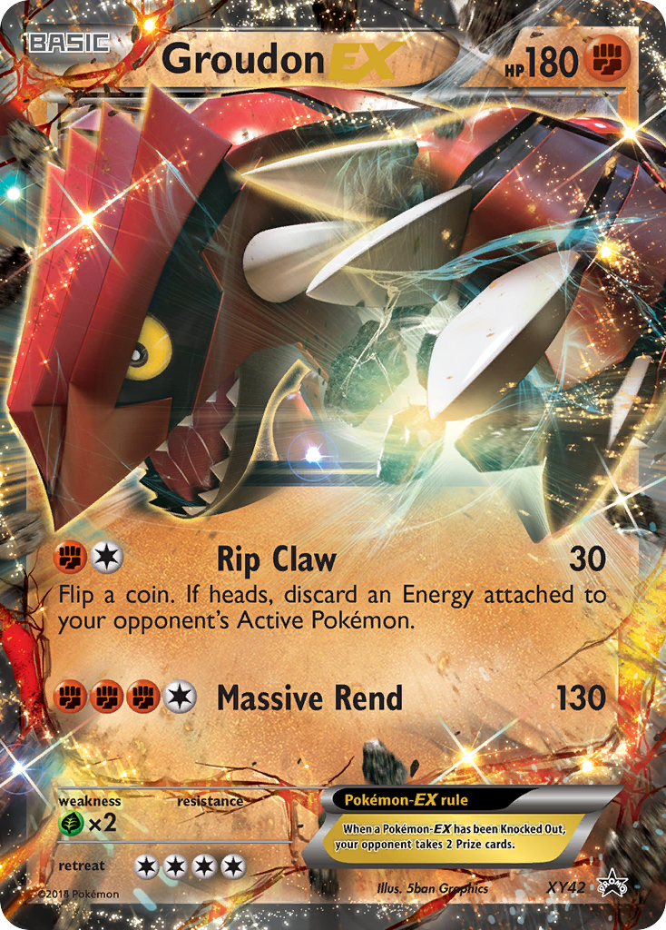 Groudon-EX 042/216 Promo