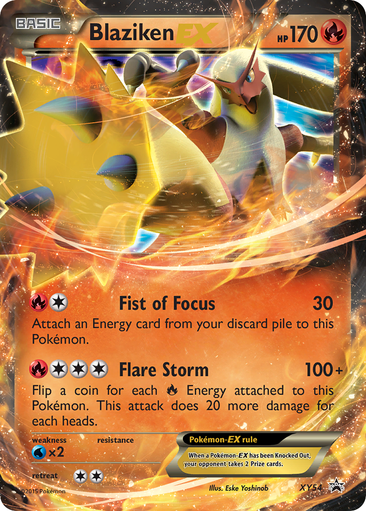 Blaziken-EX 054/216 Promo