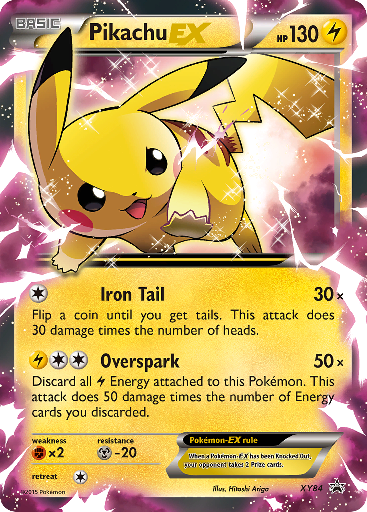 Pikachu-EX 084/216 Promo